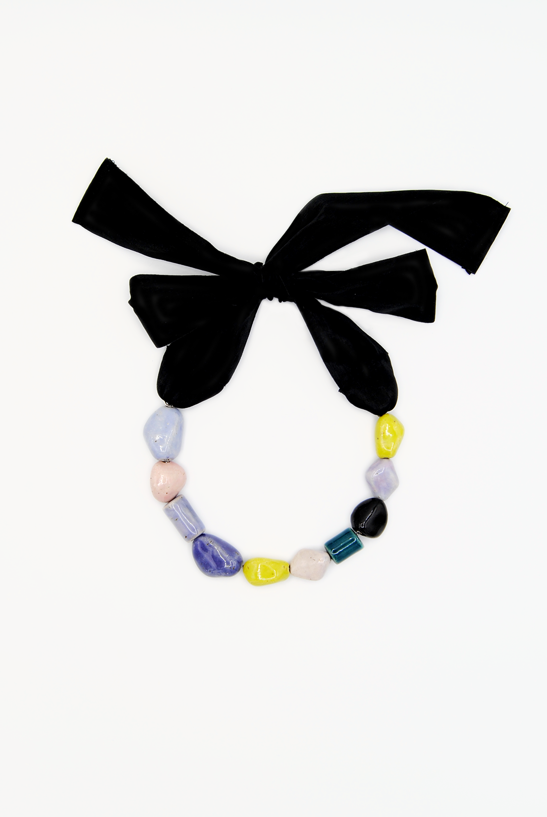 Collar piedras lazo