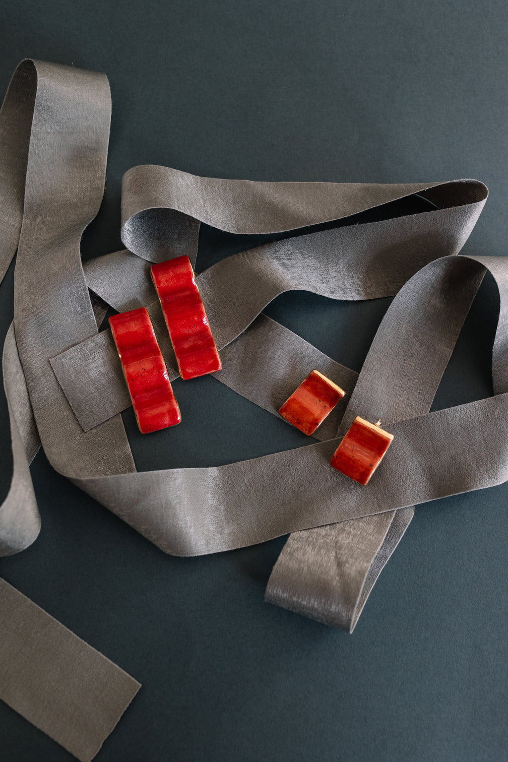 Ondulados pocket rojo