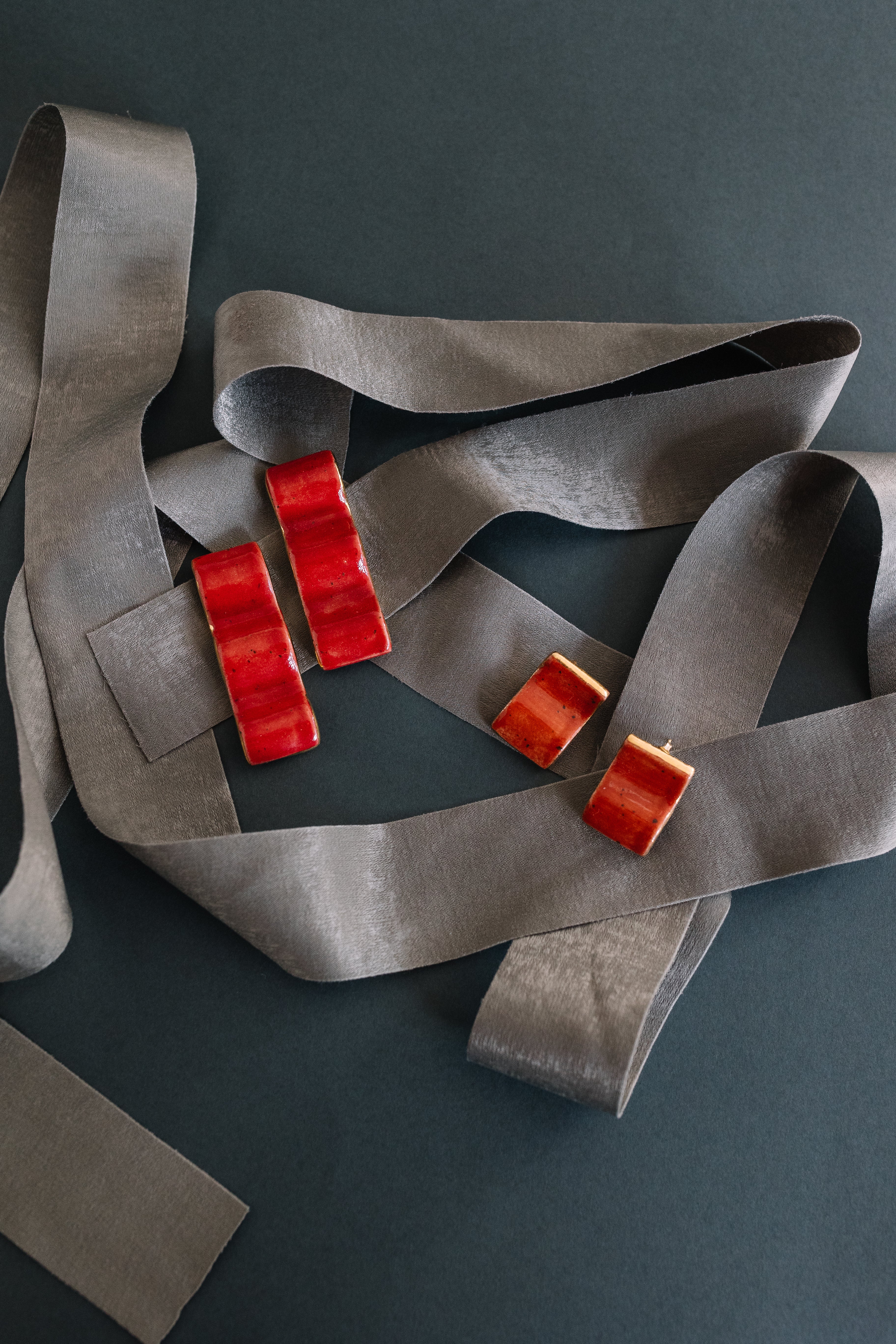 Ondulados pocket rojo